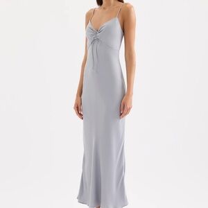 WAYF Slip Dress Womens Medium Purple Sleeveless Maxi Length Spagetti Strap